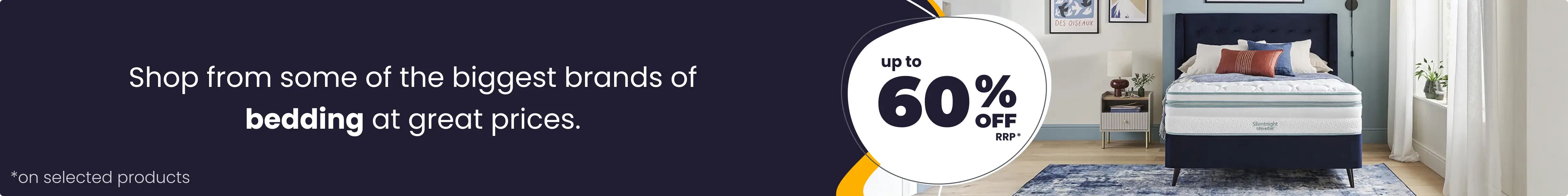 60% Off Sale - Save up to 60% off RRP on selected products all with Free Next Day Delivery options.