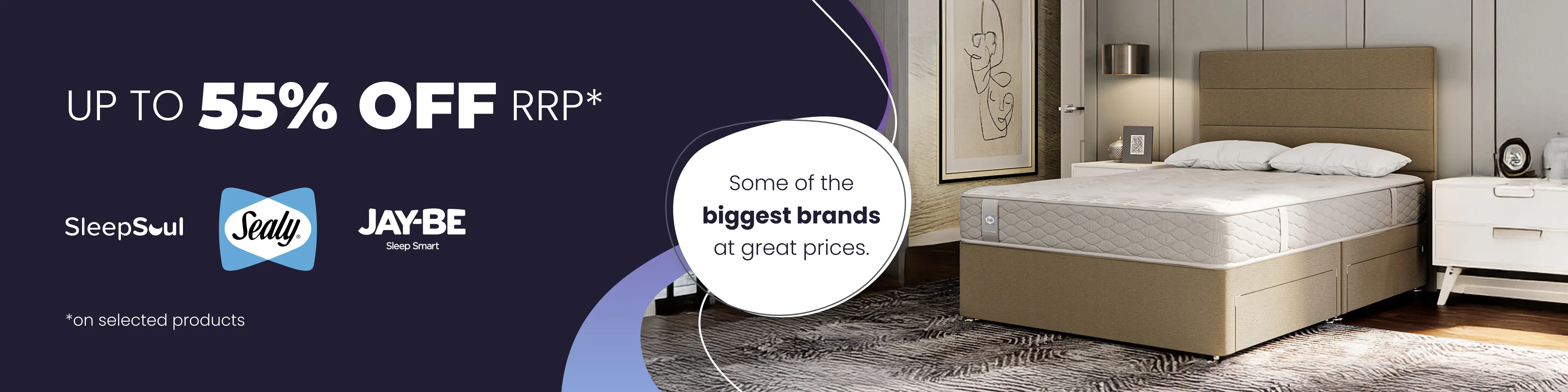 55% Off Sale - Save up to 55% off RRP on selected products all with Free Next Day Delivery options.