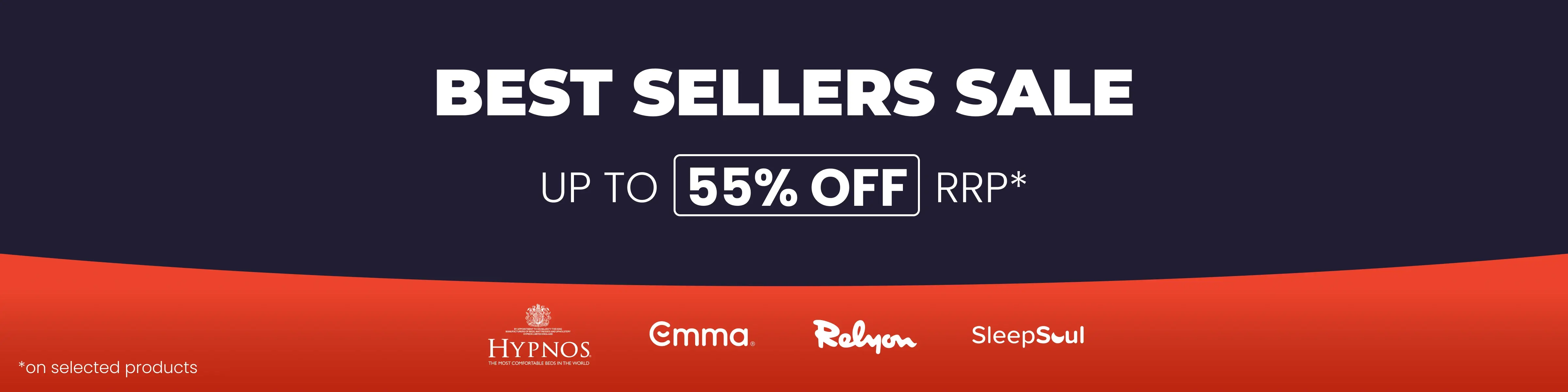 Best Sellers Sale - Save up to 55% off RRP on selected products all with Free Next Day Delivery options.