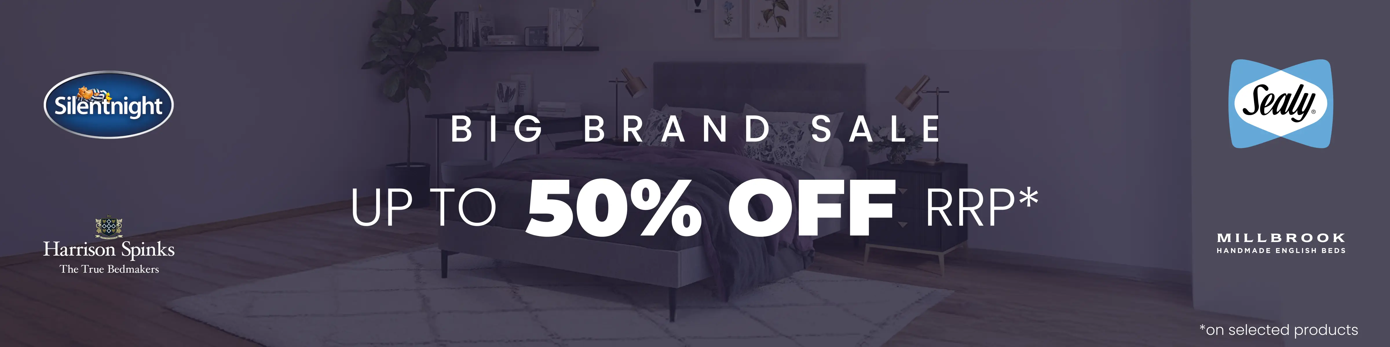 Big Brand Sale - Save up to 50% off RRP on selected products all with Free Next Day Delivery options.