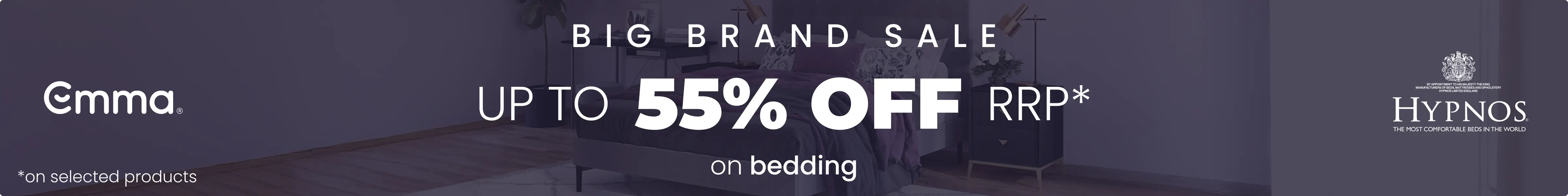 Big Brand Sale - Save up to 55% off RRP on selected products all with Free Next Day Delivery options.