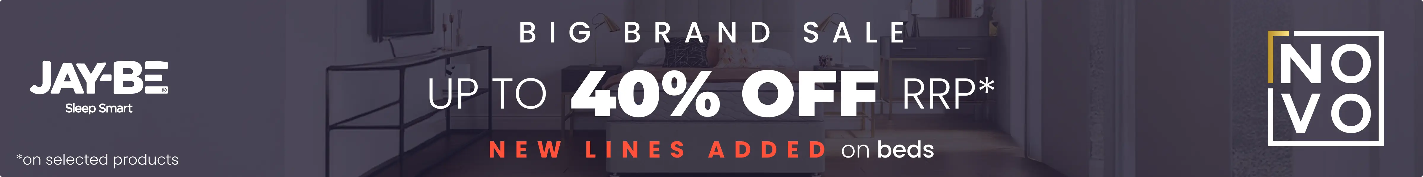 Big Brand Sale - Save up to 40% off RRP on selected products all with Free Next Day Delivery options.