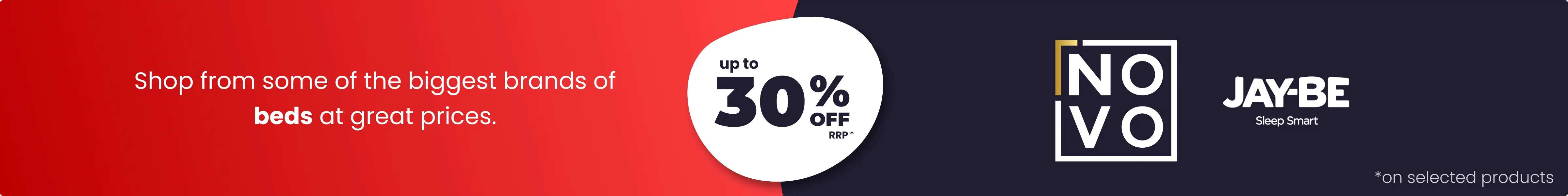 Big Brand Sale - Save up to 30% off RRP on selected products all with Free Next Day Delivery options.