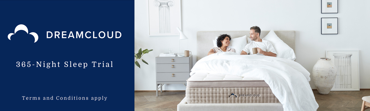 DreamCloud 365-Night Sleep Trial - sleep on it and try it for yourself