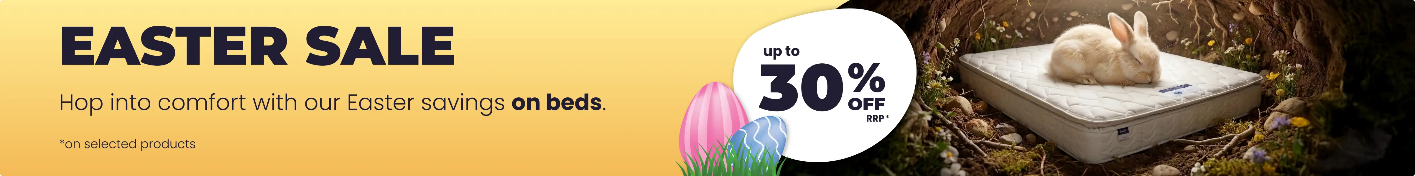Easter Sale - Save up to 30% off RRP on selected products all with Free Next Day Delivery options.