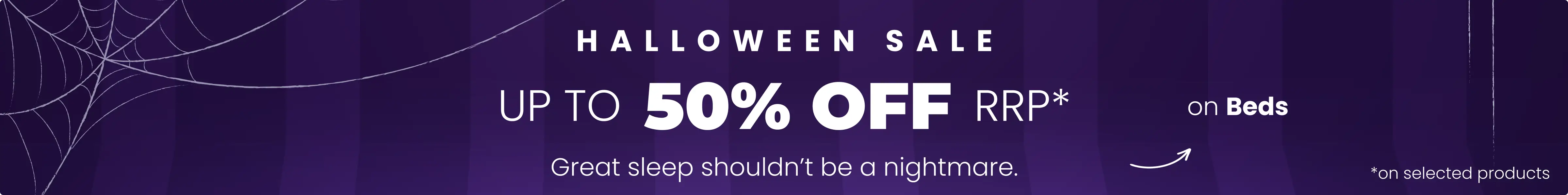 Halloween Sale - Save up to 50% off RRP on selected products all with Free Next Day Delivery options.