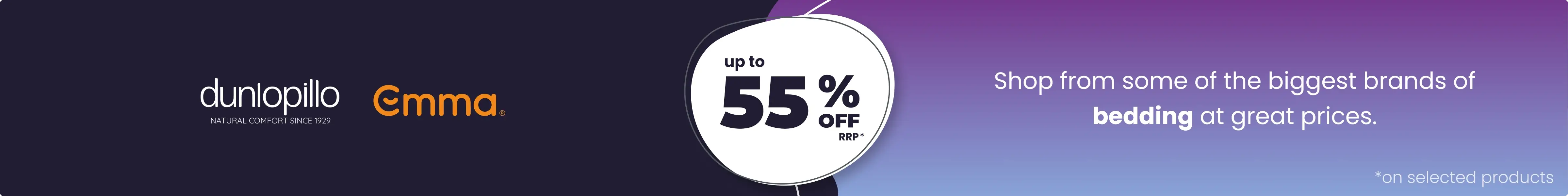 55% Off Sale - Save up to 55% off RRP on selected products all with Free Next Day Delivery options.
