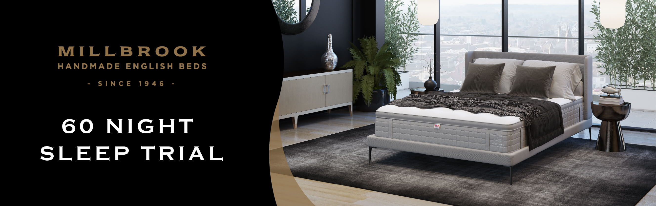 Millbrook 60-Night Sleep Trial - sleep on it and judge for yourself
