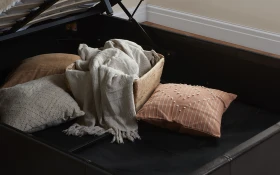 Birlea Berlin Bed Inside Ottoman
