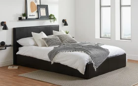 Birlea Berlin Black Bed Lifestyle