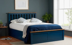 Birlea Phoenix Blue Ottoman Lifestyle New