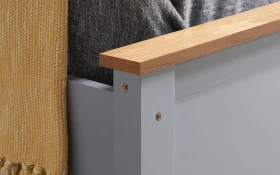 Birlea Phoenix Grey Close Up Footend