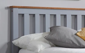 Birlea Phoenix Grey Headboard Close New