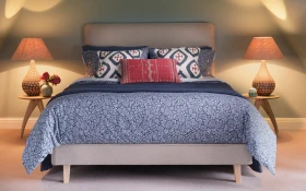 Hypnos Halton Mattress Lifestyle With Bedding New