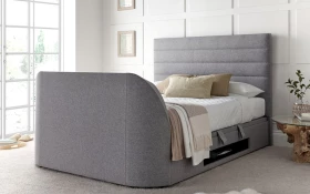 Kaydian Appleby Tv Bed Marbella Grey Lifestyle