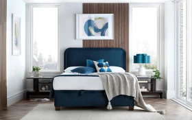 Kaydian Clifton Deep Ocean Blue Lifestyle Front