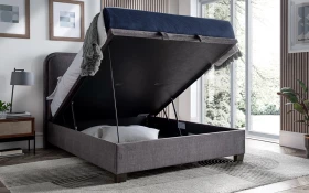 Kaydian Clifton Vogue Grey Lifestyle Ottoman