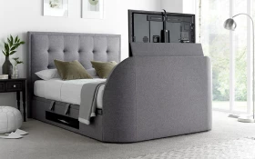 Kaydian Falstone Tv Bed Marbella Grey Lifestyle Tv