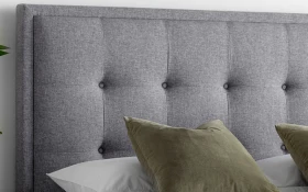 Kaydian Falstone Tv Bed Marbella Grey Lifetsyle Close