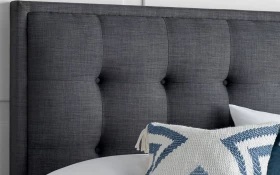 Kaydian Falstone Tv Bed Slate Lifestyle Close