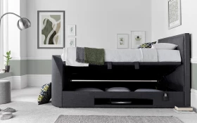 Kaydian Falstone Tv Bed Slate Lifestyle Ottoman