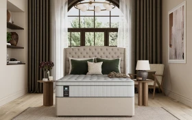Sealy Bentham Mattress Lifestyle Front View