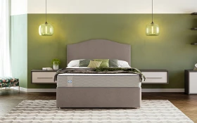Sealy Harlow Mattress Lifestyle Front New 2025
