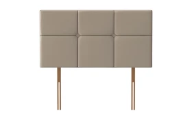 Silentnight Divan Castello Sandstone Headboard Full Front