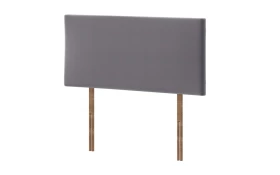 Silentnight Divan Paris Slate Grey Headboard Full
