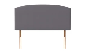 Silentnight Divan Selene Slate Grey Headboard Full Front