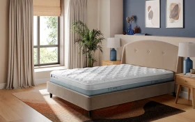 Silentnight Easyflex 2000 Mattress Lifestyle Side View