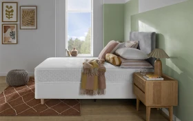 Silentnight Everyday Miracoil Mattress Lifestyle Side View