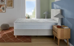 Silentnight Everyday Miracoil Memory Cushion Top Mattress Lifestyle No Bedding
