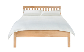 Silentnight Hayes Wooden Bed Frame Front Dressed