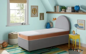 Silentnight Kids Bonnell Mattress Lifestyle Side View