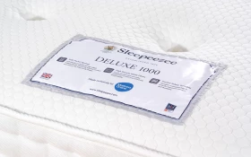 Sleepeezee Mo Deluxe 1000 Close Label