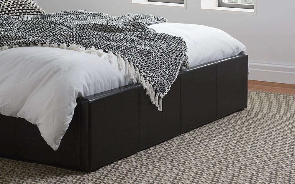Birlea Berlin Black Bed Lifestyle Footend
