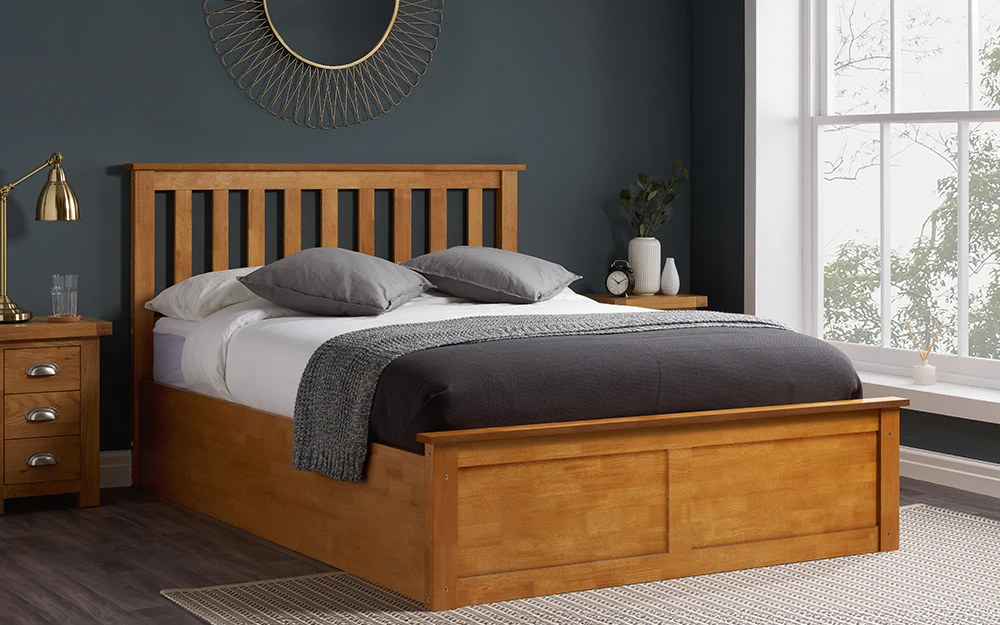 Birlea Phoenix Oak Ottoman Lifestyle New