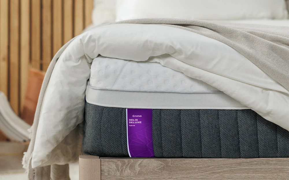 Emma Helix Mattress Corner Lifestyle