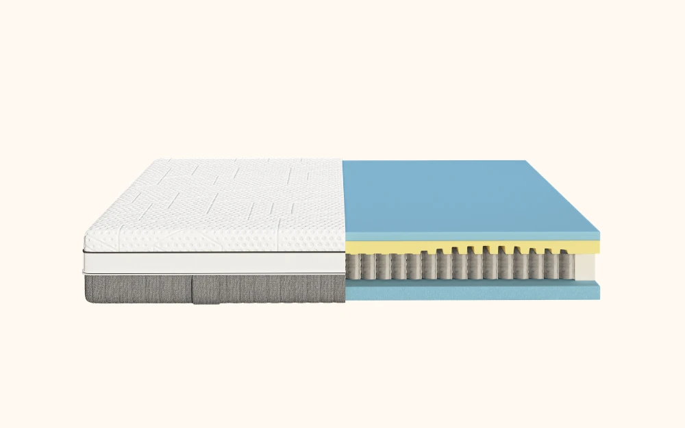 Emma Helix Mattress Half Bisection