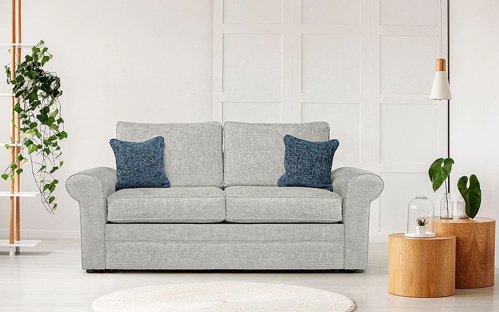 Gainsborough Pisa Sofa Bed Scroll Lifestyle Cushions