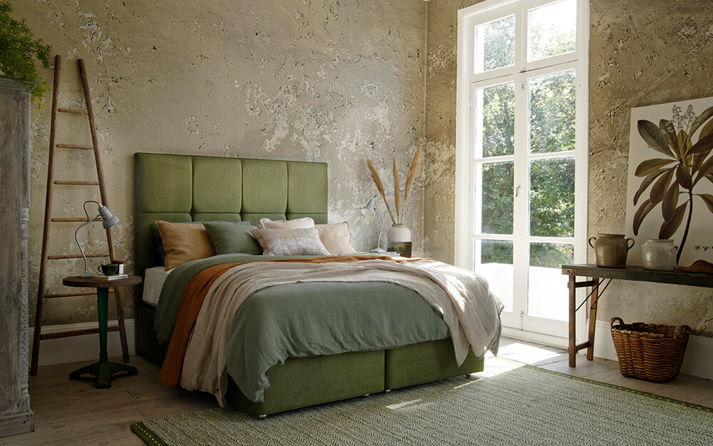 Hypnos Winslow Lifestyle Green Dressed