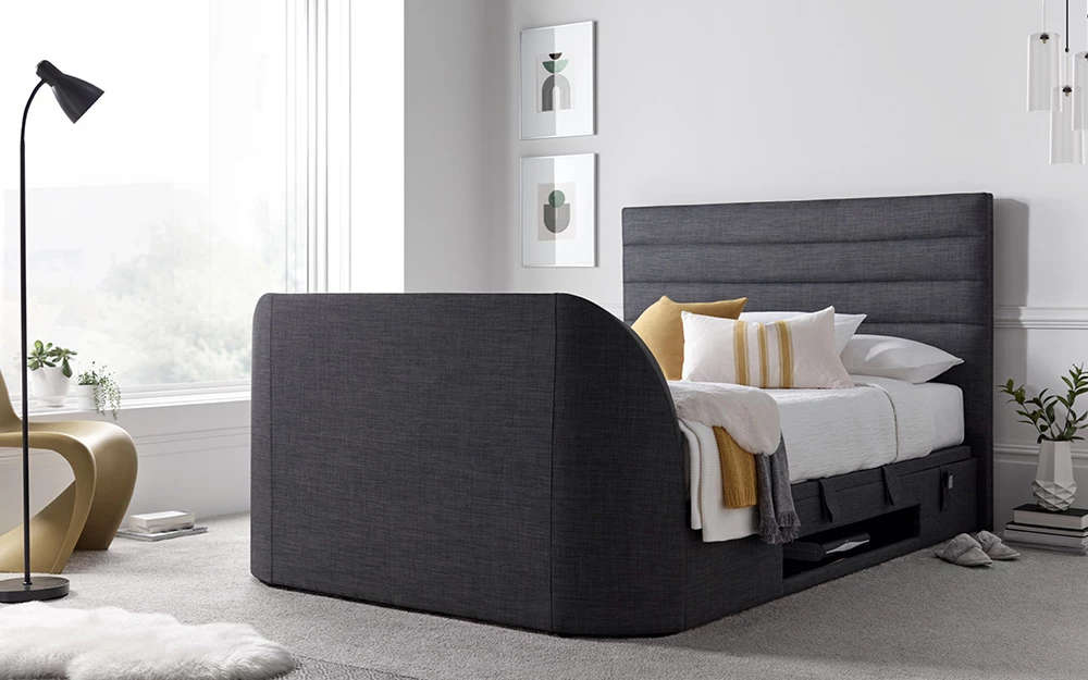 Kaydian Appleby Tv Bed Slate Lifestyle