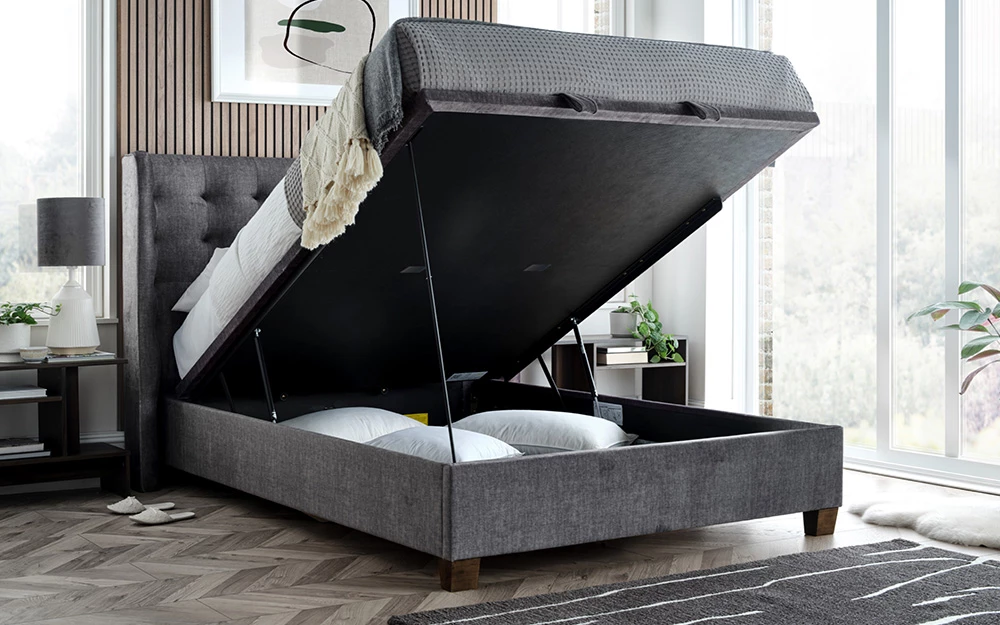 Kaydian Brunton Vogue Grey Lifestyle Ottoman