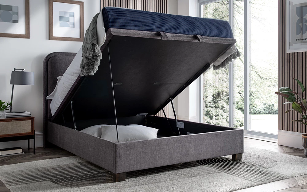 Kaydian Clifton Vogue Grey Lifestyle Ottoman