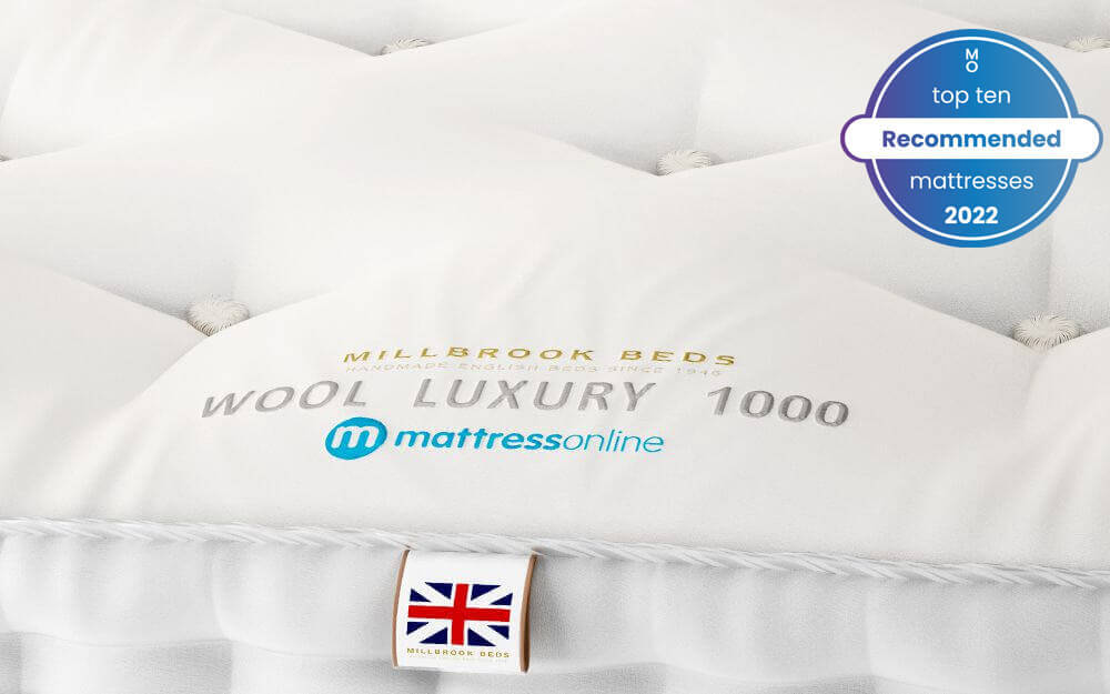 Millbrook Wool Luxury 1000 Pocket Mattress Mattress Online