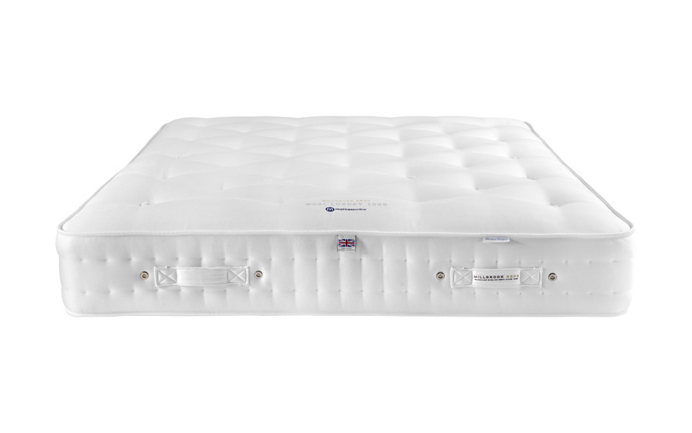 The Millbrook Wool Luxury 1000 Pocket Mattress