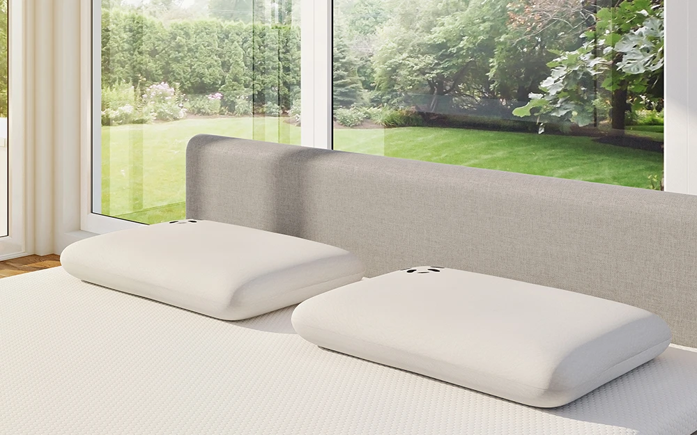 Panda Memory Foam Pillow Lifestyle Undressed