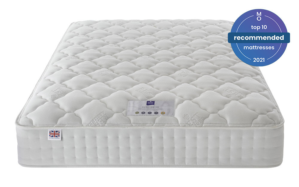 Rest Assured Minerva 2000 Pocket Silk Mattress Mattress Online