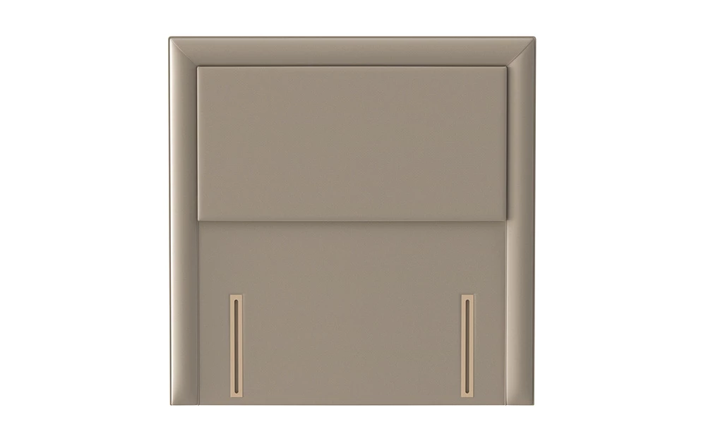 Silentnight Divan Palermo Sandstone Headboard Full Front